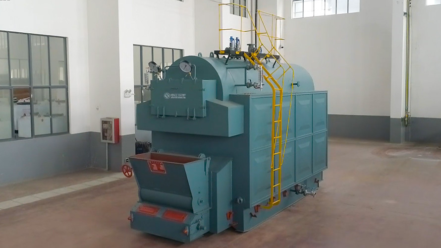 永乐高锅炉DZL系列单锅筒纵置式链条炉排锅炉