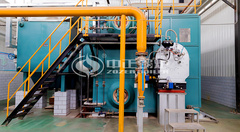 永乐高20t/h SZS系列冷凝式燃气锅炉项目（保定富民纸业）