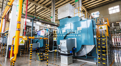 永乐高环保锅炉项目现。郴牛