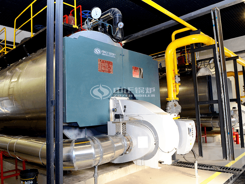 运行在维达纸业的中正WNS系列燃气蒸汽锅炉