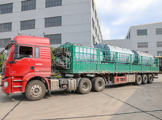 永乐高wns燃气锅炉发往鄂托克旗