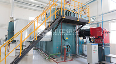 永乐高锅炉于克明面业20吨SZS冷凝式燃气锅炉项目