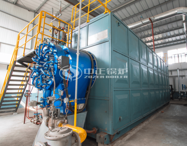 正在焦作豫竹方便面厂运行的中正SZS系列节能环保锅炉