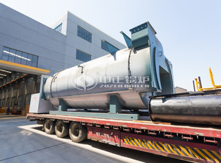 永乐高WNS系列节能锅炉发货现场