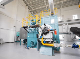 供热行业永乐高锅炉29MW自然气热水锅炉