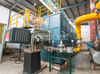 永乐高医药行业20吨SZS系列燃油燃气锅炉