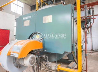 永乐高锅炉8吨WNS自然气蒸汽锅炉