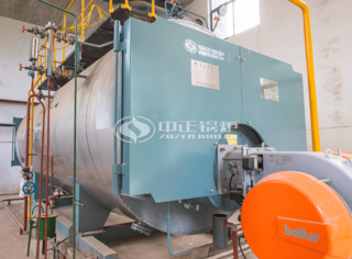 于卓特化工运行的永乐高WNS系列燃油燃气锅炉