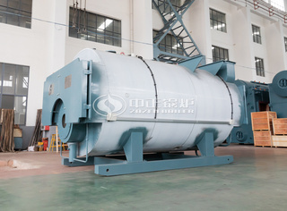 永乐高WNS系列燃气燃油锅炉实物图