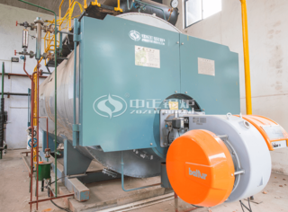 永乐高锅炉于化工行业8吨燃气锅炉