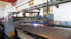 永乐高锅炉先进的数控等离子切割装备