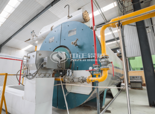 河北阿美斯壮矿棉板业有限公司运行的永乐高导热油炉