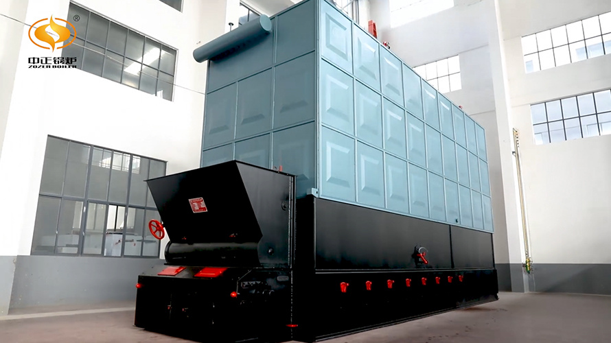 永乐高锅炉YLW系列燃煤/生物质链条炉排组装导热油锅炉