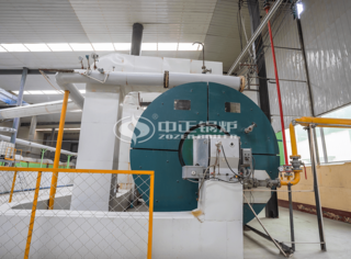 永乐高锅炉于修建行业8.2MW燃气导热油锅炉