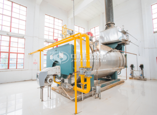 商丘一院使用的永乐高WNS燃气蒸汽锅炉