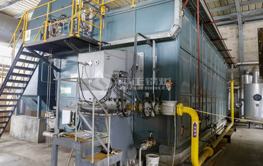 30吨SZS系列冷凝式燃气蒸汽锅炉项目（利尔化学）