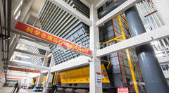 运行于沈阳第三热力的永乐高DHL系列链条炉排热水锅炉