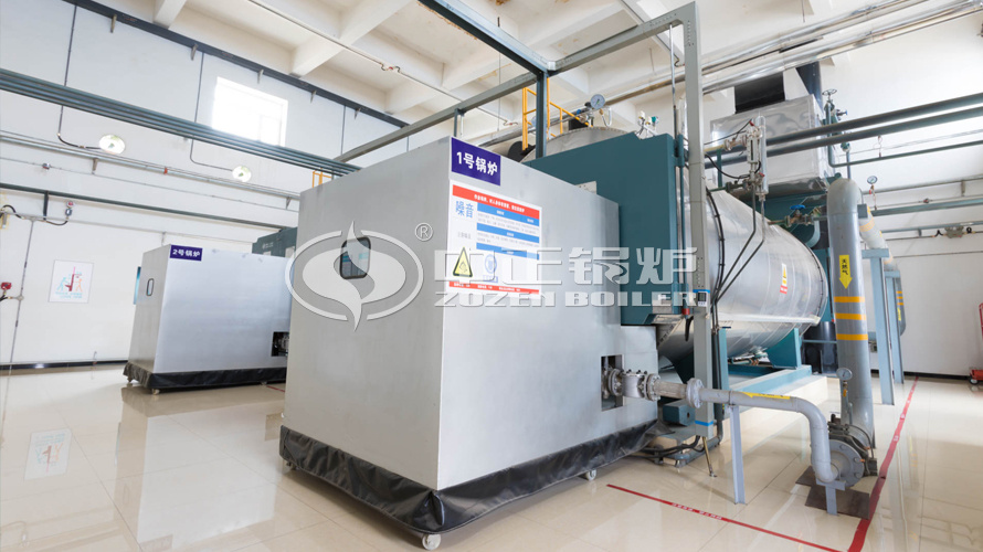 国药一心运行的永乐高WNS系列冷凝式燃气锅炉