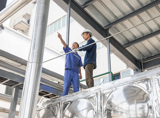 永乐高锅炉手艺职员与海大橡胶举行手艺交流