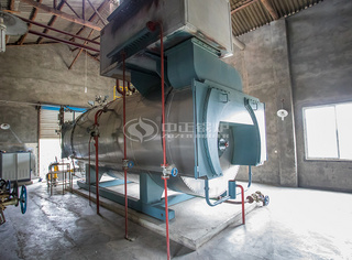 稳固运行于味聚特锅炉房的永乐高WNS燃气炉