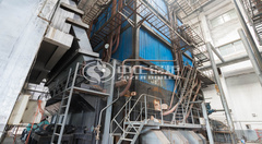 运行于葫芦岛龙港戋戋政府的DHW系列往复炉排供暖锅炉