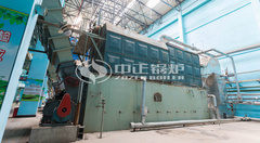 稳固运行于中医大的永乐高节能环保燃煤链条炉