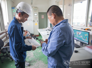 永乐高锅炉效劳职员耐心指导用户