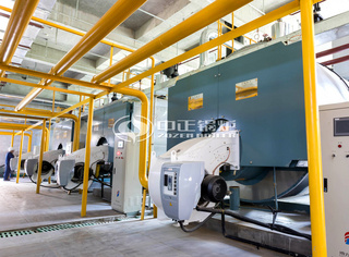 运行于枫叶小镇的7MW低氮热水锅炉