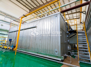 乳制品行业永乐高35吨燃气蒸汽锅炉