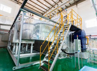 永乐高出品的双锅筒纵置式燃气锅炉