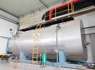 永乐高锅炉10吨WNS冷凝式燃油蒸汽锅炉