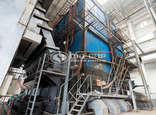 永乐高锅炉58MW燃煤锅炉