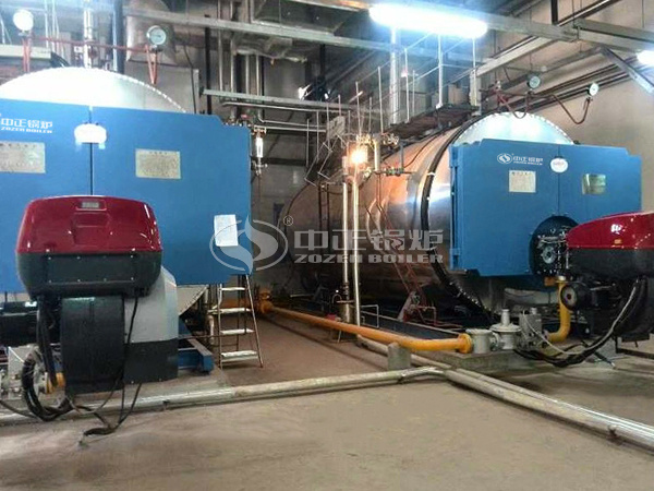 运行在SK海力士重庆工厂的中正WNS系列燃气锅炉