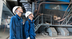 永乐高锅炉售后效劳团队走进葫芦岛燃煤热水锅炉房