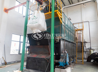 运行于木料行业的永乐高生物质锅炉