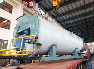 永乐高WNS系列自然气蒸汽锅炉