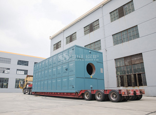 永乐高SZS燃气热水锅炉发货现场