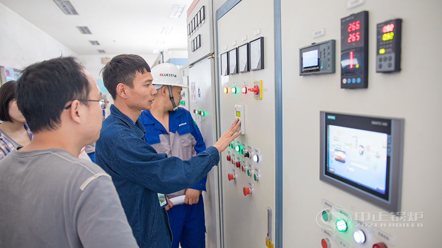 永乐高锅炉质量万里行活动走进中国蓝星集团