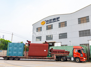 永乐高导热油炉发货现场