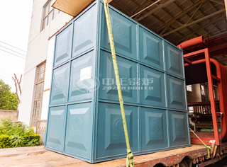 永乐高YLW系列燃煤导热油锅炉发货现场