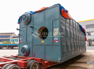 永乐高SZS系列燃气蒸汽锅炉发货现场