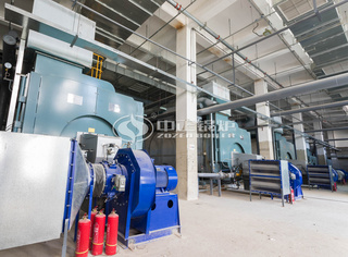 运行于吉大二院的永乐高燃气锅炉