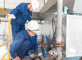 永乐高锅炉手艺职员对高效燃气锅炉举行按期保养