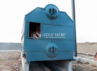 永乐高节能工业锅炉到货现场