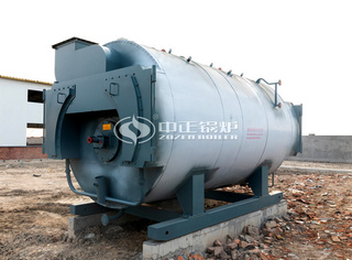 永乐高WNS系列燃气锅炉到货现场