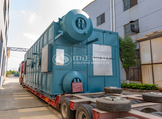 发往乌兹别克斯坦的永乐高蒸汽锅炉