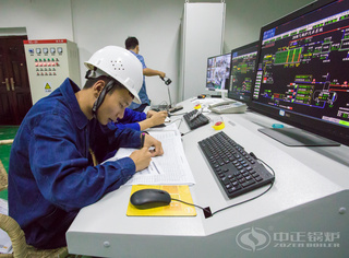 永乐高锅炉售后职员认真填写燃气锅炉反响表