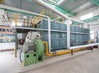 印染行业永乐高SZS系列低氮燃气锅炉