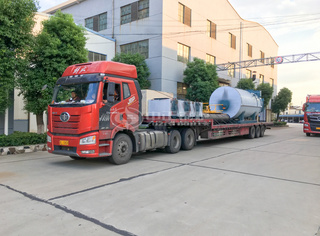 永乐高快装锅炉正发往开封