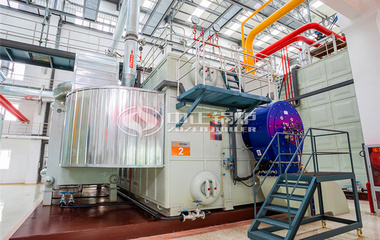 天津市58MW SZS系列环保燃气热水锅炉项目（嘉海供热站）